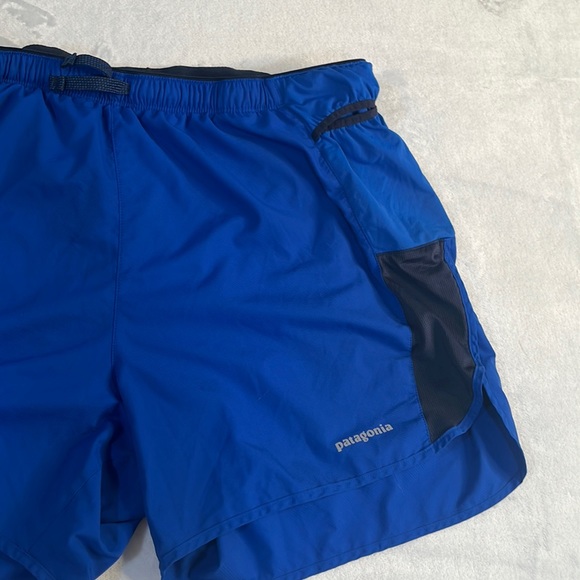 Patagonia blue outdoor athletic shorts size large (amazing pockets) - Picture 8 of 10